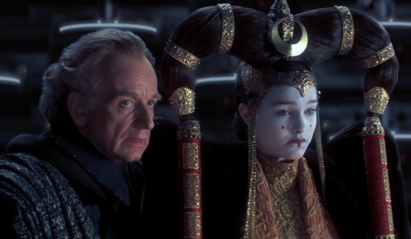 Palpatine and Amidala